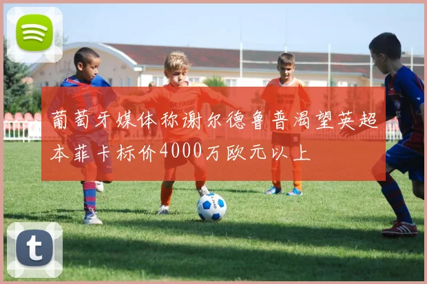 葡萄牙媒体称谢尔德鲁普渴望英超本菲卡标价4000万欧元以上